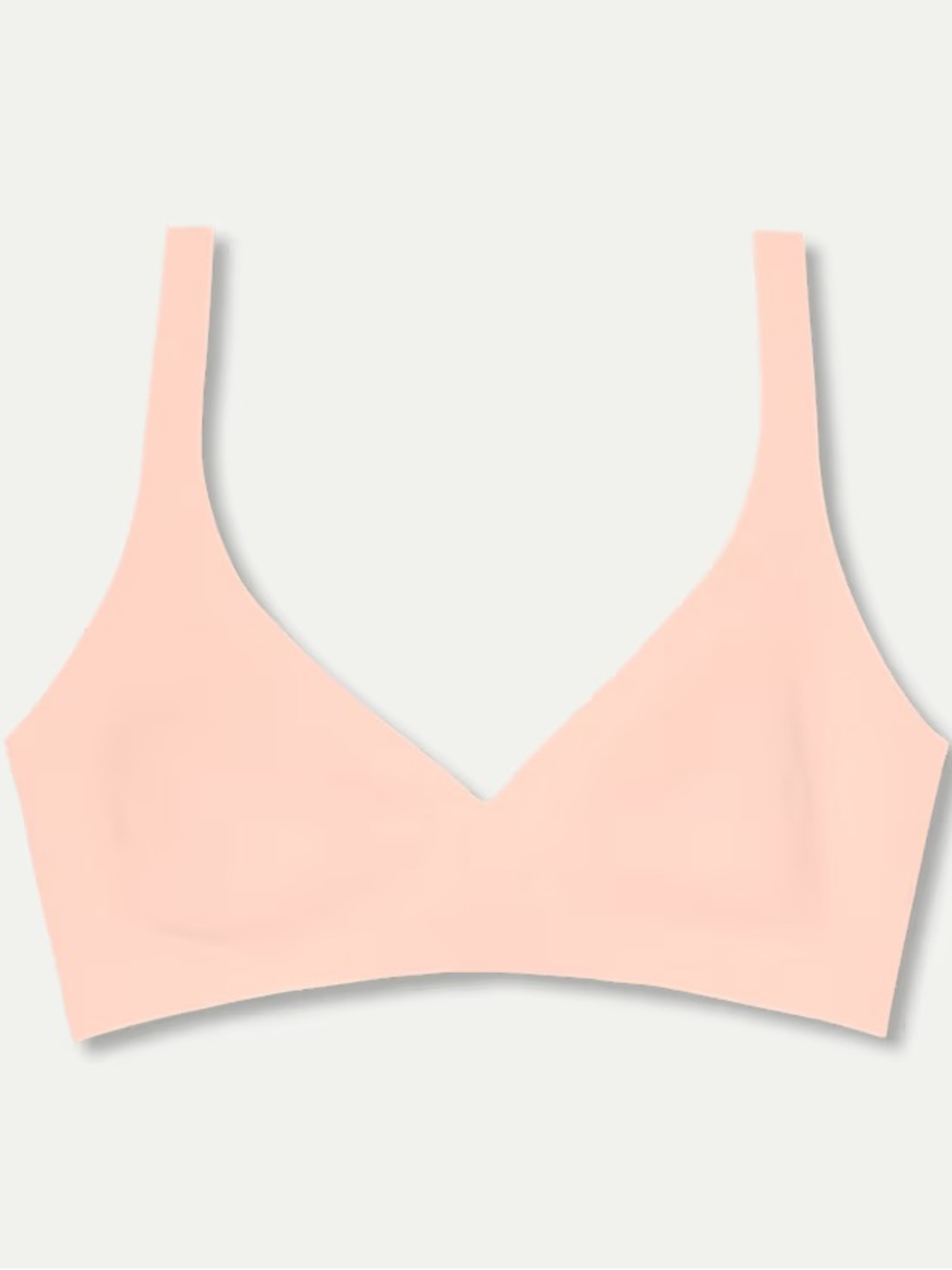 Bombas No Show Plunge Bralette Pink Sandstone Small - Picture 9 of 10